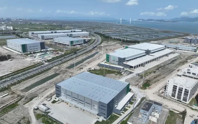 Le centre logistique intelligent Glp Yueqing de la ''transformation'' des anciens Tidal Flats